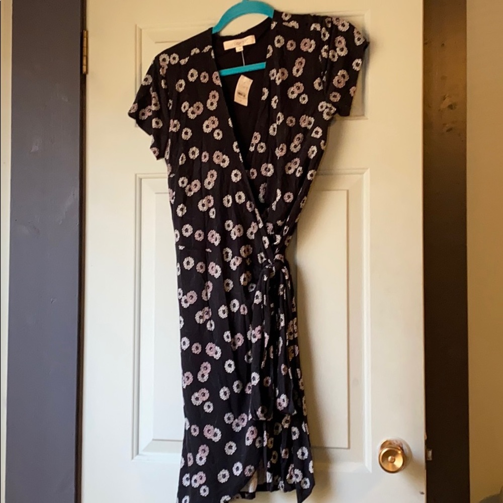 NWT Loft Floral Wrap Dress!!